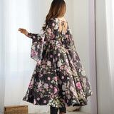 Colorfull Lightweight Flower Print Suit