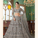 Elegance Bridal Embroidered Lehenga