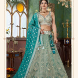 Elegance Bridal Embroidered Lehenga
