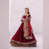 Reddies Heavy Blooming Anarkali Suit