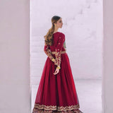 Reddies Heavy Blooming Anarkali Suit