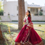 Reddies Heavy Blooming Anarkali Suit
