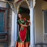 Elegance Narayan Pattu Silk Lehenga