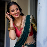 Elegance Narayan Pattu Silk Lehenga