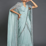 Fancy Gerogette Ready to Wear Saree