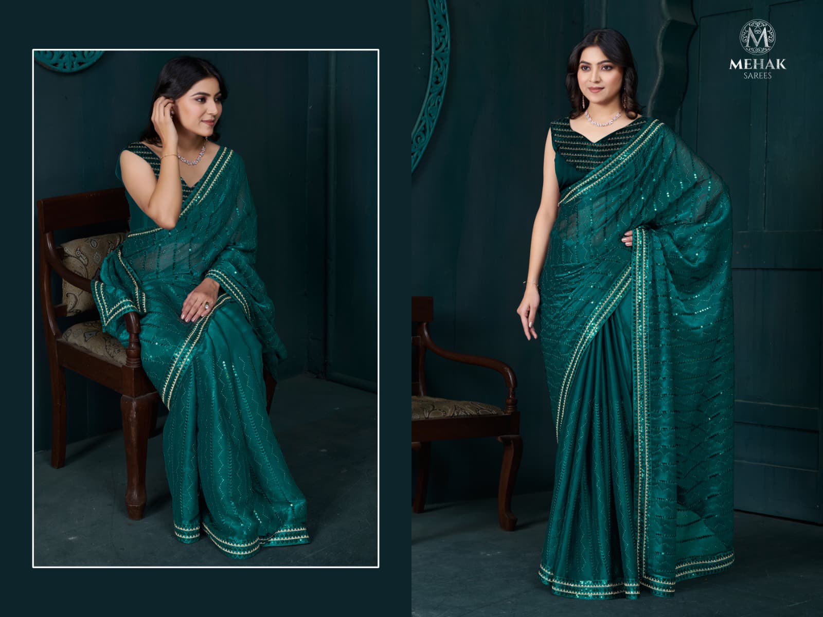 Stunning Silk Organza Saree