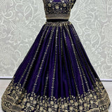 Gorgeous Satin Chiffon Lehenga