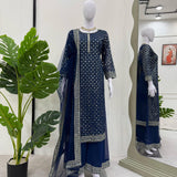 Designer Pakistani Straight Suit