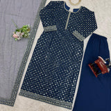 Designer Pakistani Straight Suit