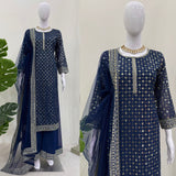 Designer Pakistani Straight Suit