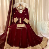 Attractive Pure Georgette Gown