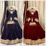 Attractive Pure Georgette Gown