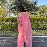 Fancy Viscose Roman Silk Saree