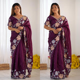 Exclusive Sharmila Tussar Silk Saree