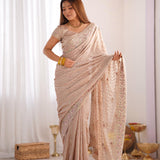 Mumtaz Exclusive Crushed Saree