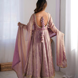 Glorious Fandy Silk Anarkali Suit