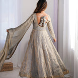 Glorious Fandy Silk Anarkali Suit