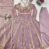 Glorious Fandy Silk Anarkali Suit