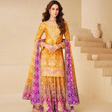 Bandhej Partywear Sharara Suit