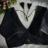 Beautiful Sequence Saree Blouse