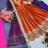 Wonderful Partylook Anarkali Gown