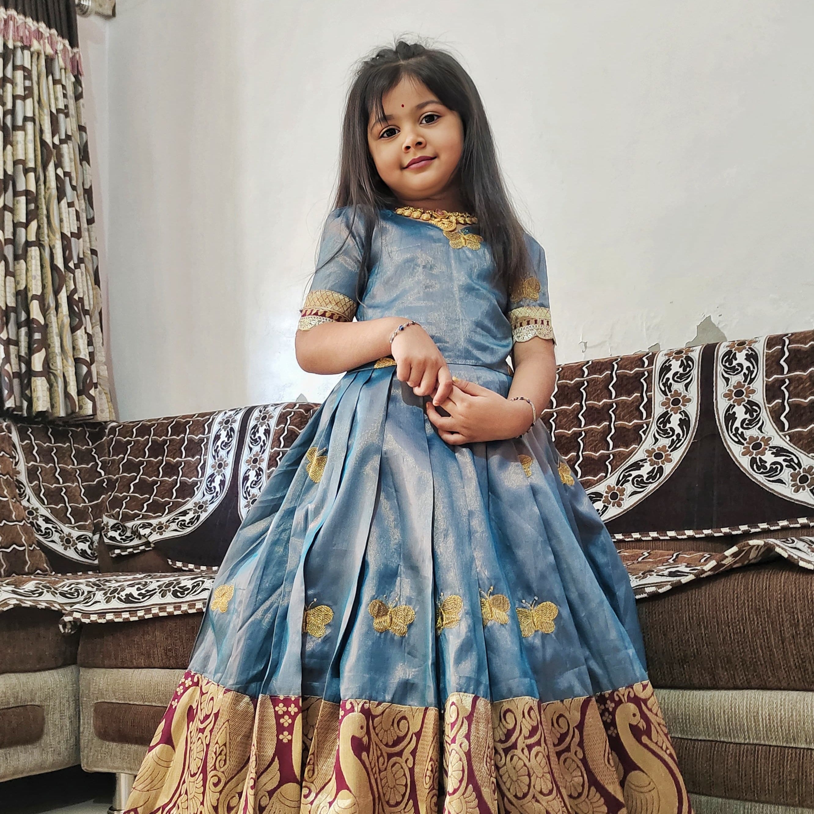 Lovely Traditional Kids Gown