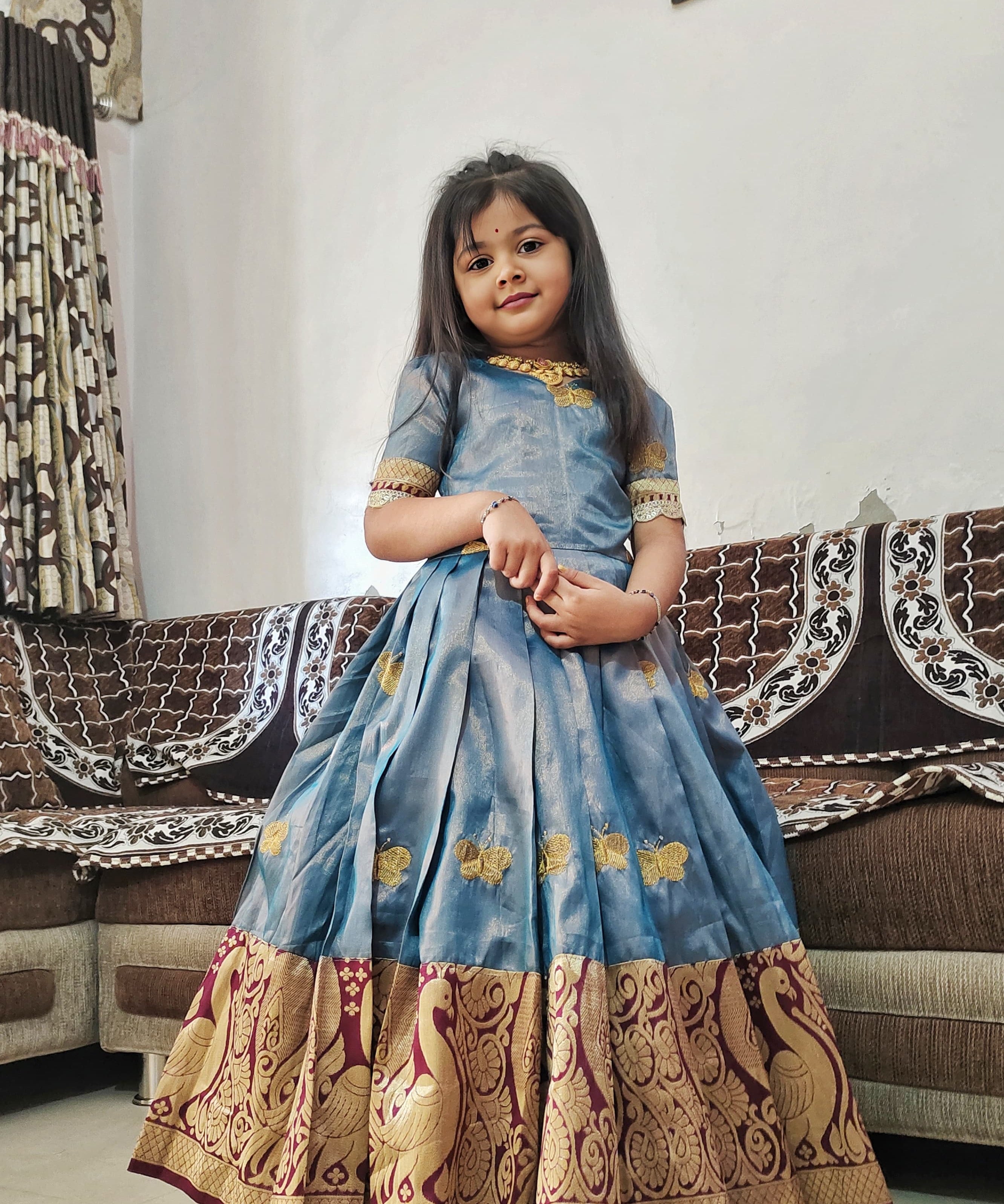 Lovely Traditional Kids Gown