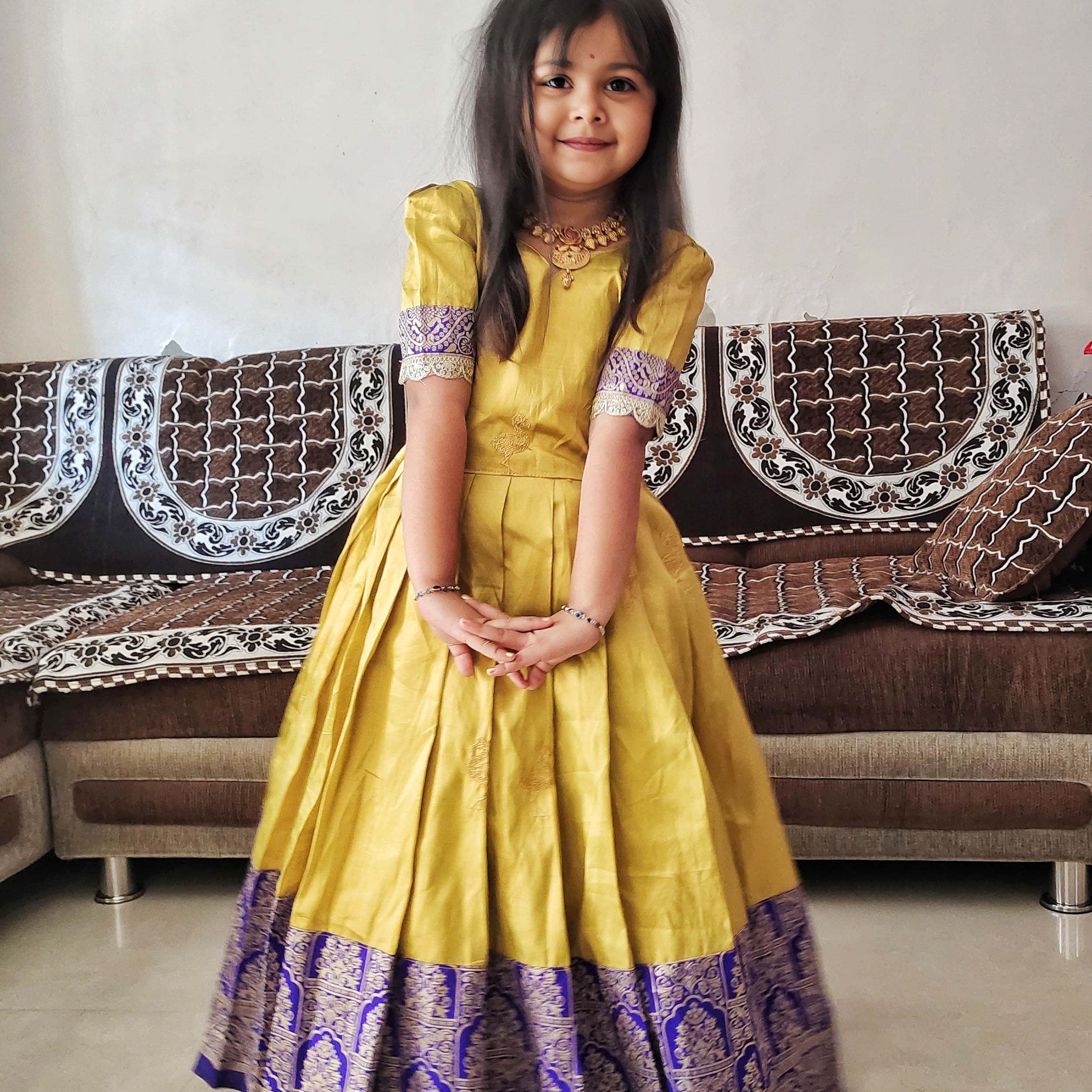 Lovely Traditional Kids Gown