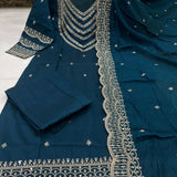 Elegance Partylook Chanderi Suit
