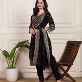Elegance Partylook Chanderi Suit