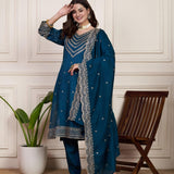 Elegance Partylook Chanderi Suit