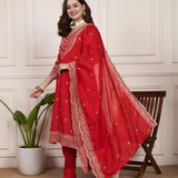 Elegance Partylook Chanderi Suit