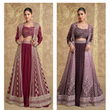 Tyohaar Premium Chinon Indo Lehenga