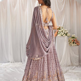 Elegant Poly Georgette Lehenga