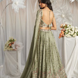 Elegant Poly Georgette Lehenga