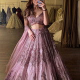 Glorious Heavy Soft Net Lehenga