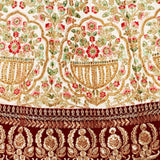 Elegant Off-white Designer Lehenga