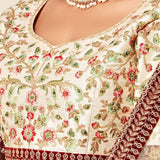 Elegant Off-white Designer Lehenga