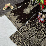 Designer Partywear Top Plazzo