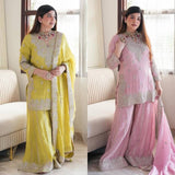 Gorgeous Embroidered Top Gharara