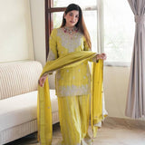 Gorgeous Embroidered Top Gharara
