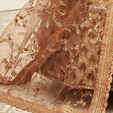 Excellent Golden Bridal Lehenga