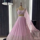 Bridal Heavy Mirror Work Lehenga