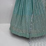 Bridal Heavy Mirror Work Lehenga