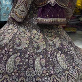 Grand Peacock Embroidered Lehenga