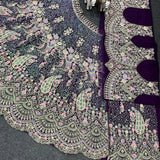 Grand Peacock Embroidered Lehenga