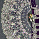 Grand Peacock Embroidered Lehenga