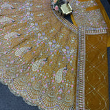 Grand Peacock Embroidered Lehenga
