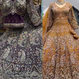 Grand Peacock Embroidered Lehenga