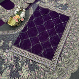 Grand Peacock Embroidered Lehenga